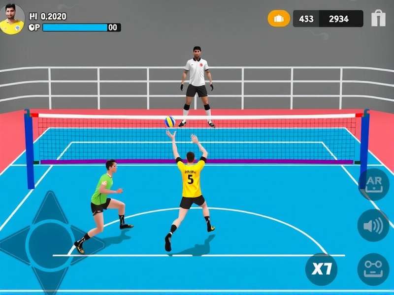 Volley Clash India Game Screenshot
